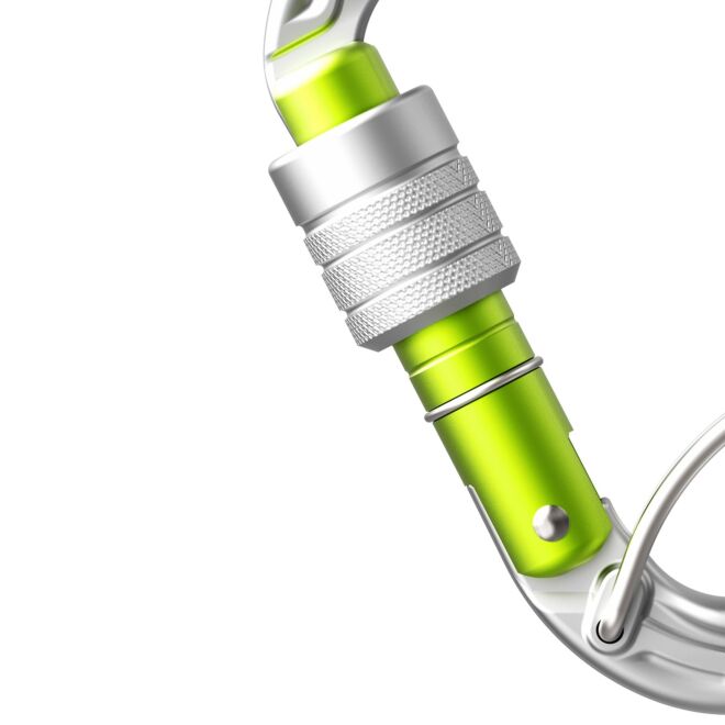 Edelrid HMS Strike Screw FG II moschettone arrampicata