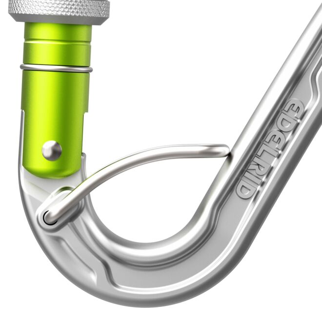 Edelrid HMS Strike Screw FG II moschettone arrampicata