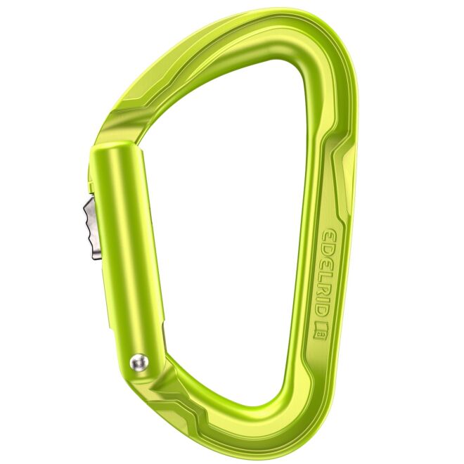 Edelrid Pure Slider III climbing moschettone arrampicata leva dritta