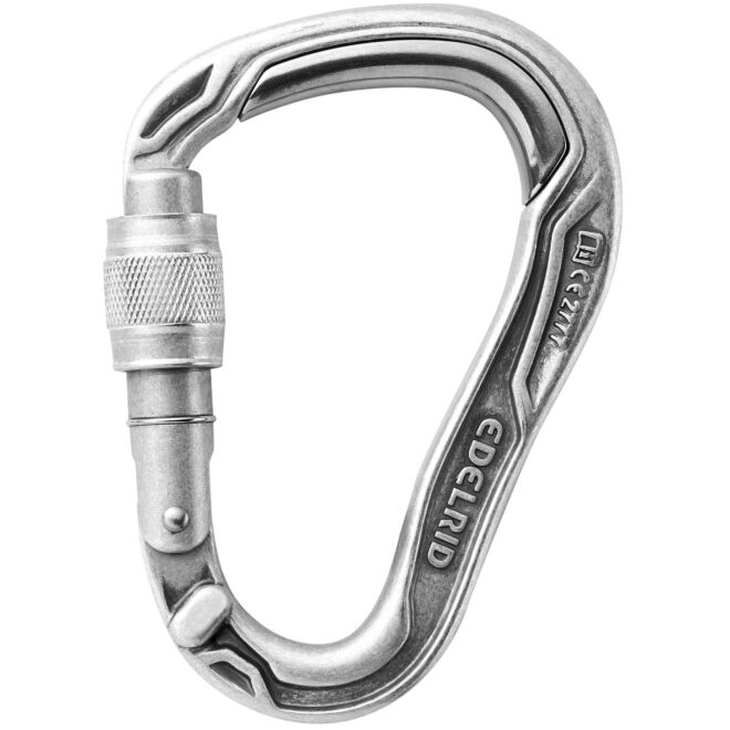 Edelrid HMS Bulletproof Screw moschettone a ghiera arrampicata