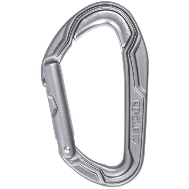 Edelrid Bulletproof Straight II moschettone arrampicata leva dritta