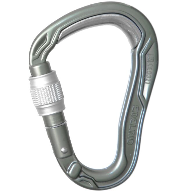 Edelrid HMS Bulletproof Screw II moschettone a ghiera arrampicata