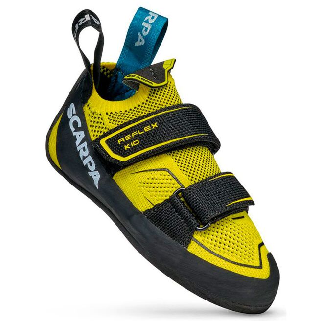 SCARPA Reflex/Y Yellow/Black scarpette arrampicata bambino