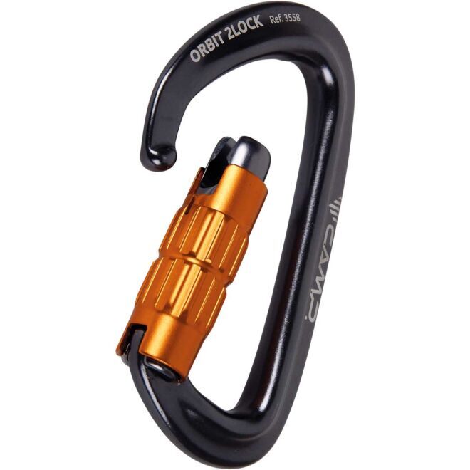CAMP Orbit 2Lock moschettone arrampicata