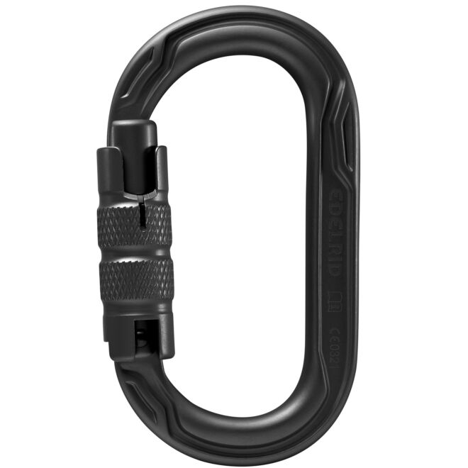 Edelrid Oval Power 2500 Triple II moschettone triplo movimento arrampicata