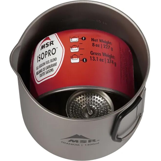 MSR Titan Kettle 1400 ml pentola campeggio