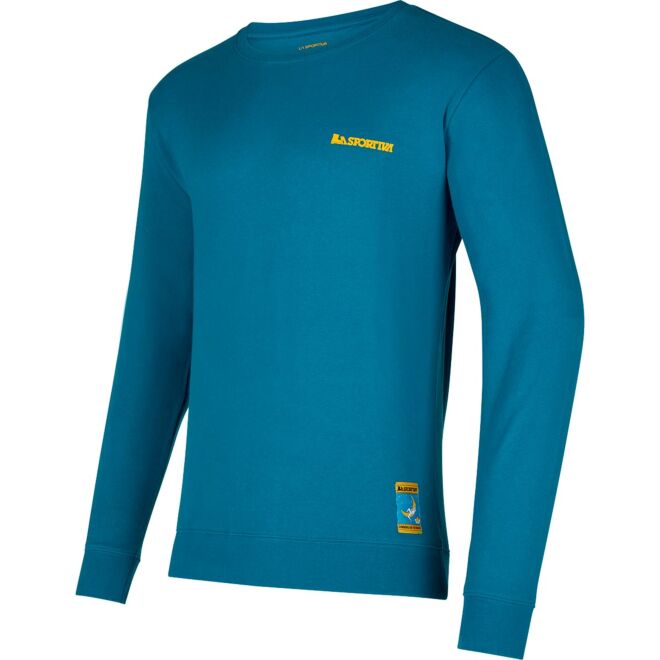 La Sportiva Climbing on the Moon Sweatshirt M felpa in pile da uomo