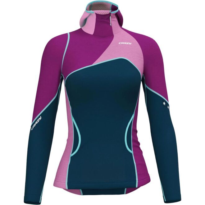 Crazy Pull Electra pile polare tecnico donna
