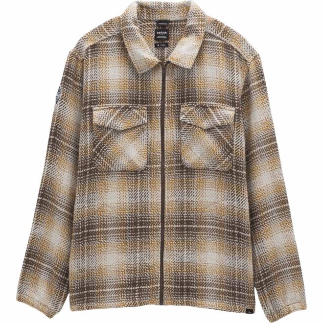 Prana Heritage Zip Flanel camicia unisex