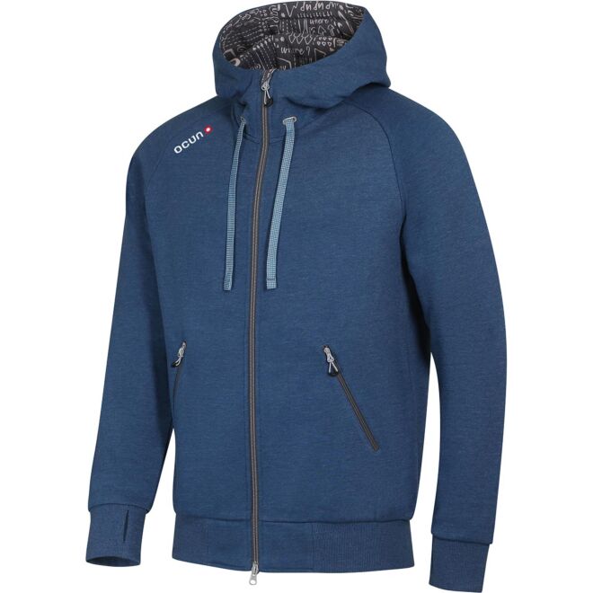 Ocun Hoodie Zipper Man felpa uomo