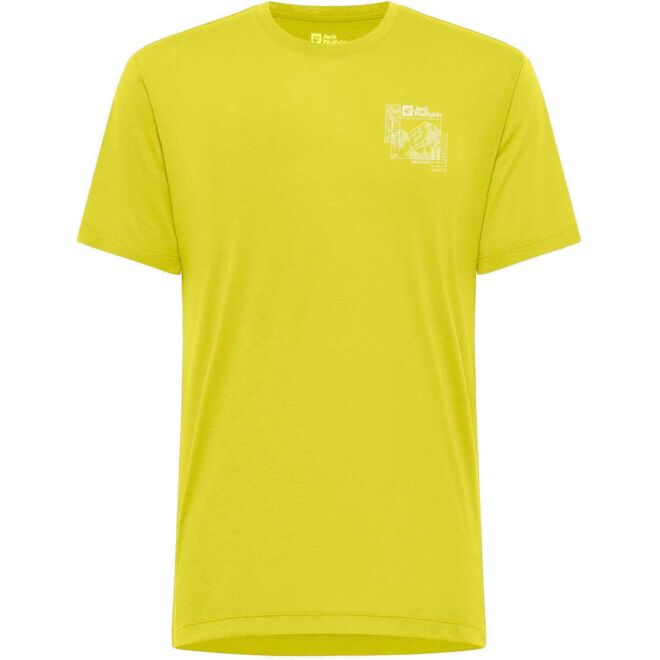 Jack Wolfskin Vonnan Graphic T M maglietta uomo