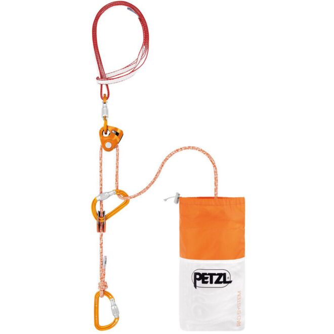 Petzl Rad System kit completo per recupero su ghiacciaio