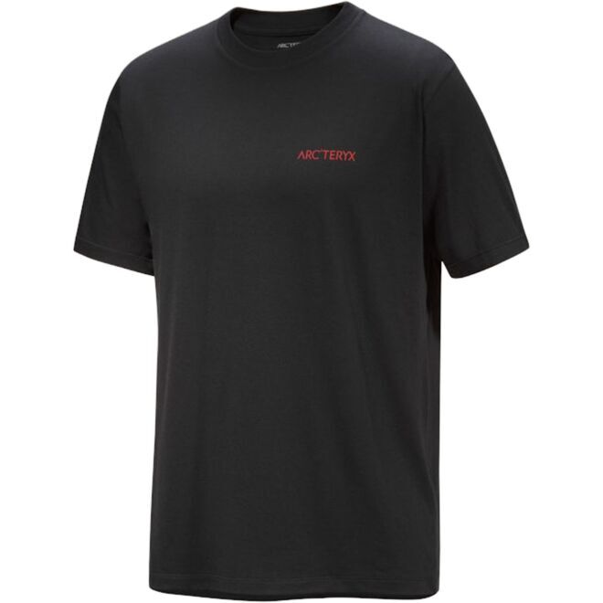 Arc'teryx Kragg Sl Cotton Blurred Bird Ss M maglietta uomo