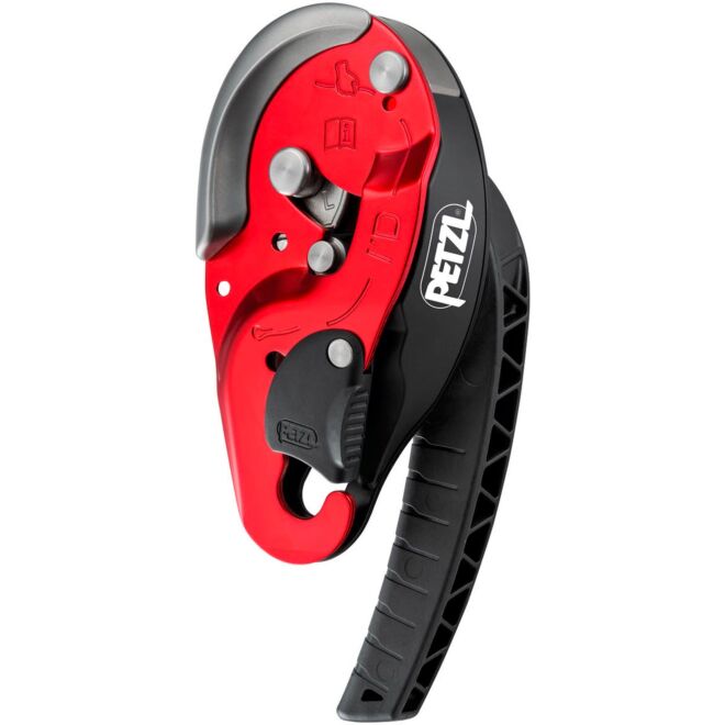 Petzl I'D L discensore autofrenante soccorso con funzione antipanico