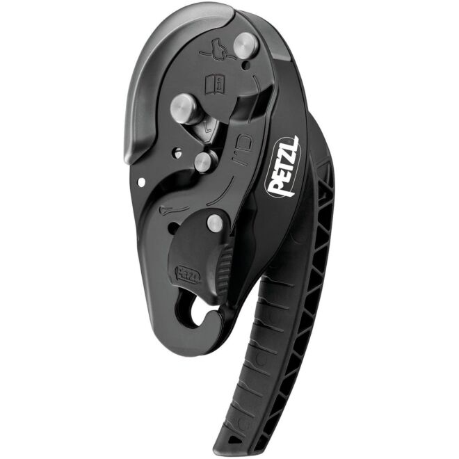 Petzl I'D L discensore autofrenante soccorso con funzione antipanico