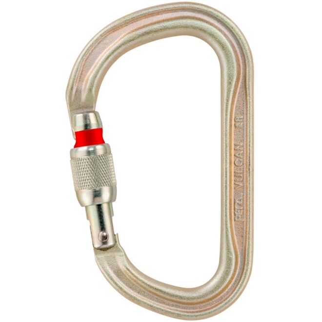 Petzl Vulcan moschettone a ghiera lavoro