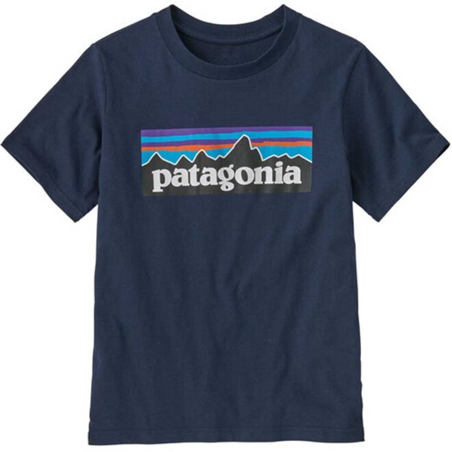 Patagonia Kids' P-6 Logo T-Shirt magliette bambino
