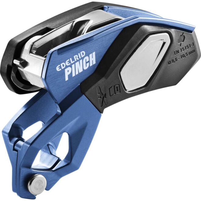 Edelrid Pinch assisted braking climbing belay device