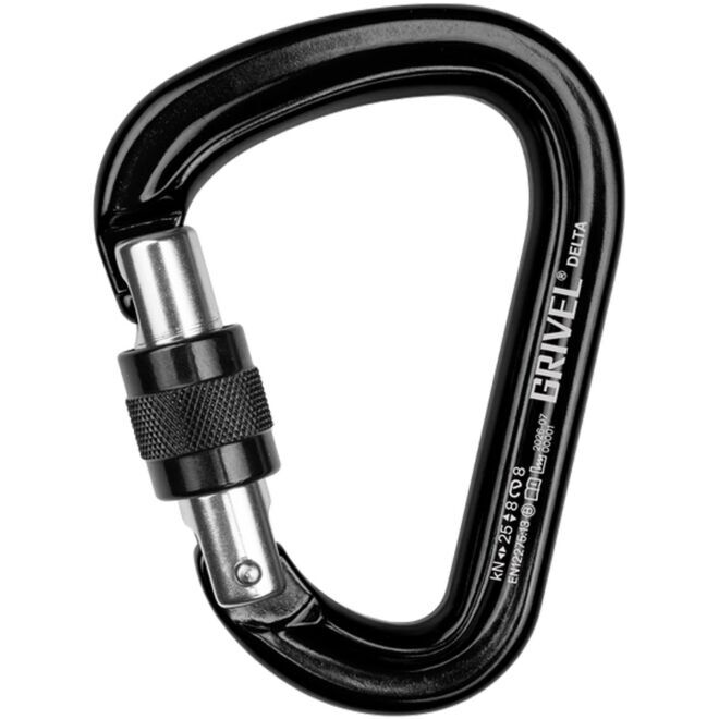 Grivel Screw G Delta K5N moschettone a ghiera arrampicata