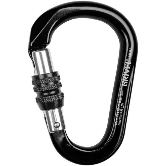 Grivel Screw G Mega K6N moschettone a ghiera arrampicata