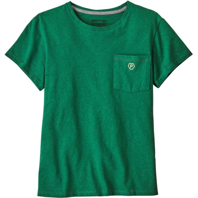Patagonia W's Clean Climb Bloom Pocket Responsibili-Tee maglietta donna