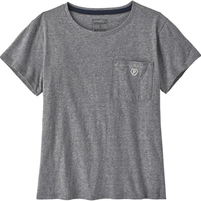 Patagonia W's Clean Climb Bloom Pocket Responsibili-Tee maglietta donna