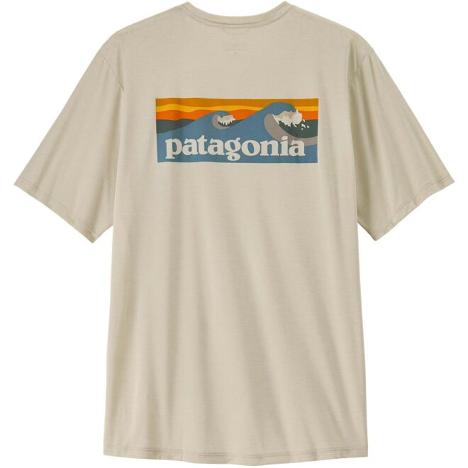 Patagonia M's Cap Cool Daily Shirt - Boardshort Logo maglietta uomo