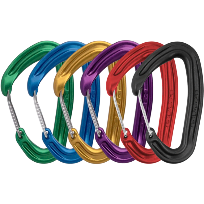 DMM Alpha Wire Colour 6 Pack set moschettoni arrampicata