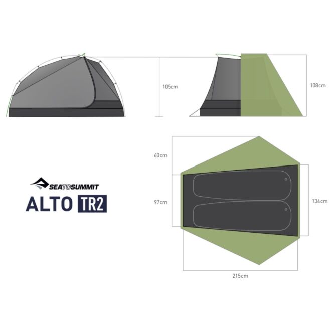 Sea To Summit Alto TR2 tenda da trekking