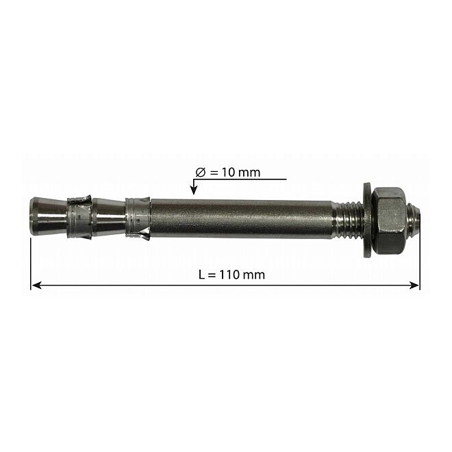 Oliunìd Kit chiodatore catene doppio anello piastrine chiodi x5