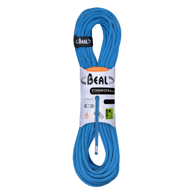 Beal Stinger III 9.4 mm Unicore Dry Cover corda arrampicata
