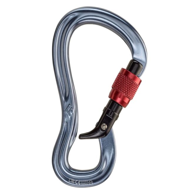 Petzl GriGri assicuratore e moschettone arrampicata