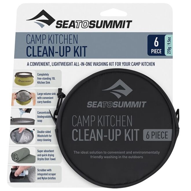 Sea to Summit Camp Kitchen Claen-Up Kit pulizia cucina campeggio