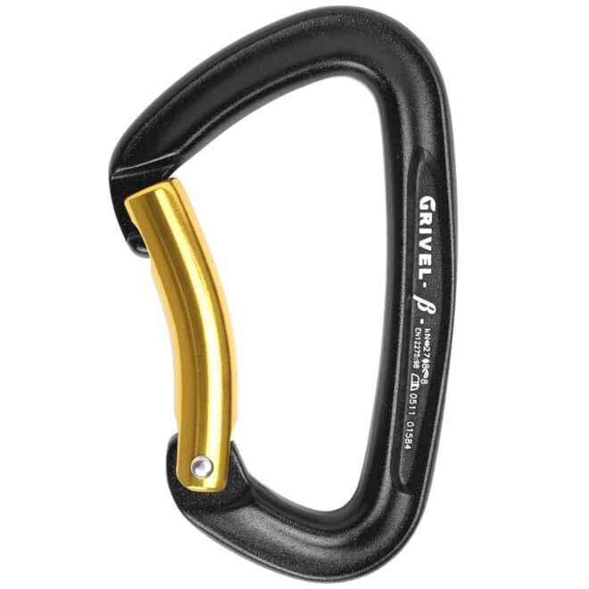 Grivel Beta K1B moschettone arrampicata