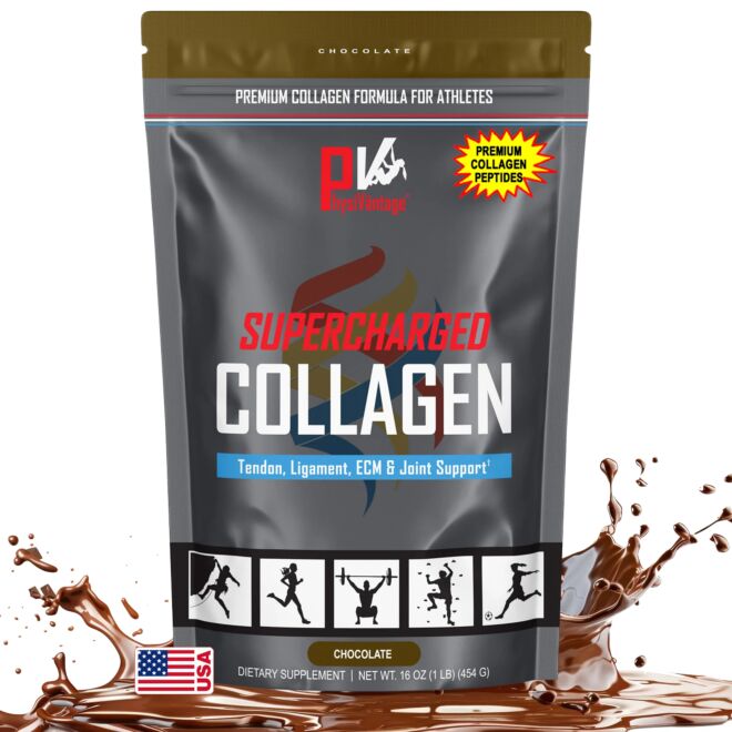 PhysiVantage Chocolate Supercharged Collagen integratore collagene