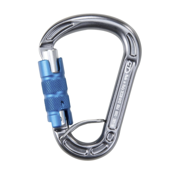 Petzl GriGri assicuratore e moschettone arrampicata