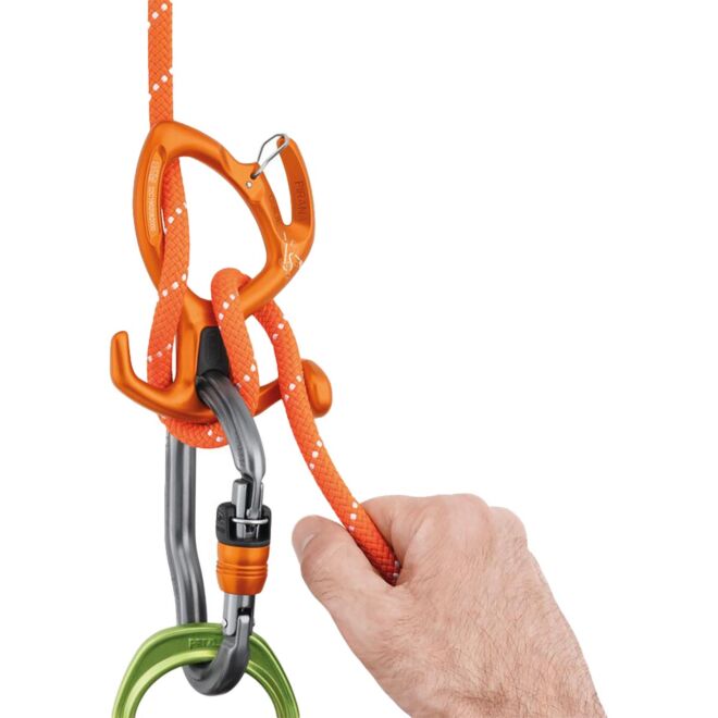 Petzl Pirana Guide discensore canyoning