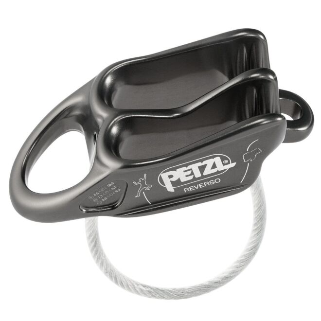 Petzl Reverso assicuratore a secchiello arrampicata