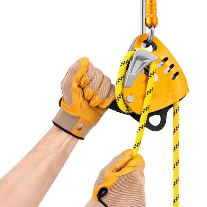 Petzl Maestro S discensore con carrucola bloccante per soccorso