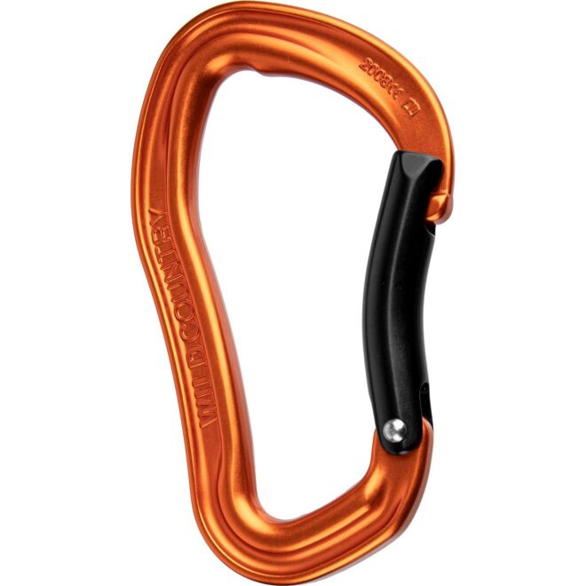 Wild Country Electron Bent Gate moschettone arrampicata leva curva