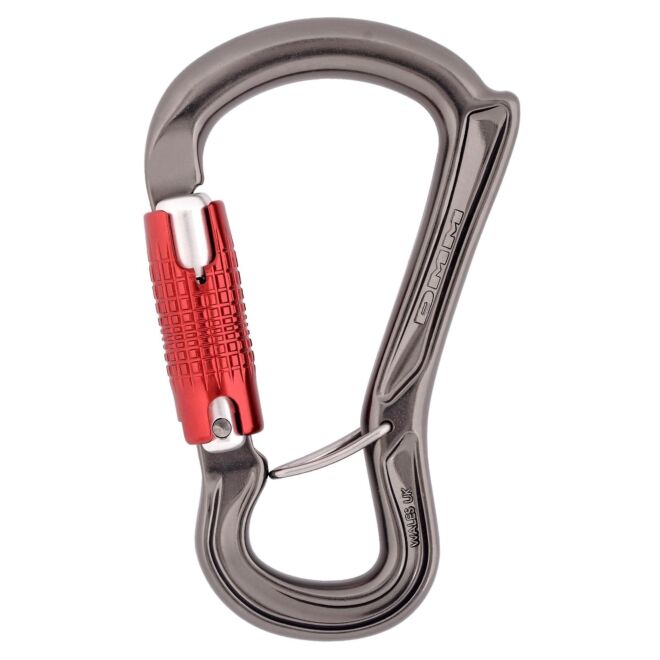 DMM Ceros Quicklock moschettone doppio movimento arrampicata