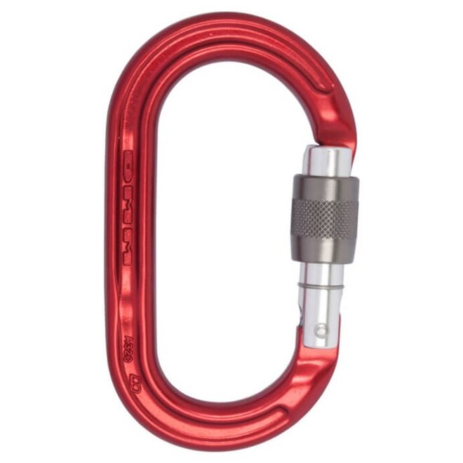 DMM Ultra O Screwgate moschettone a ghiera arrampicata