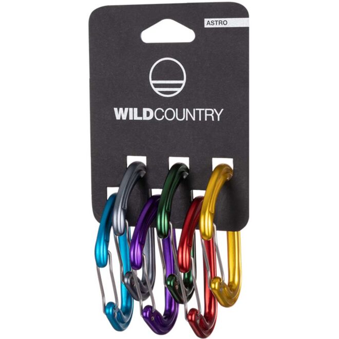 Wild Country Astro Rack 6-Pack moschettone arrampicata