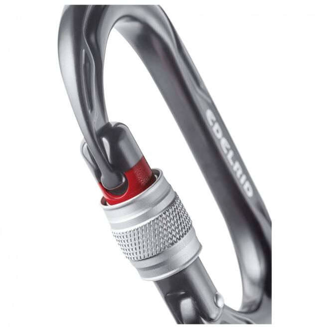 Edelrid Kiwi Screw moschettone a ghiera arrampicata