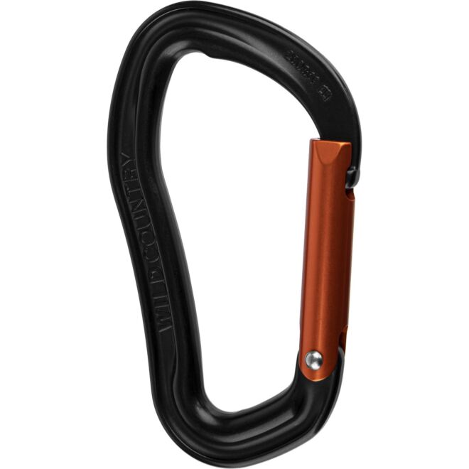 Wild Country Electron Straight Gate moschettone arrampicata leva dritta
