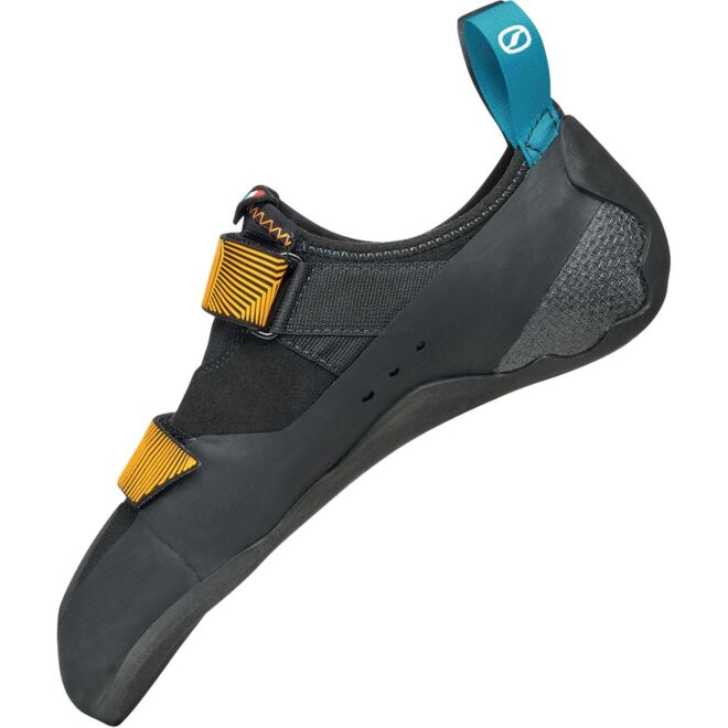SCARPA Quantix SF Black/Bright Orange scarpette arrampicata