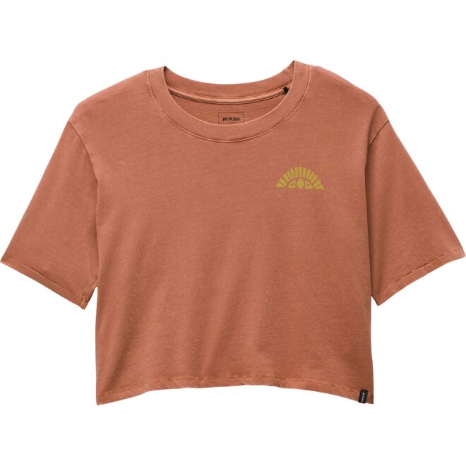 Prana Everyday Graphic Crop tee maglietta donna