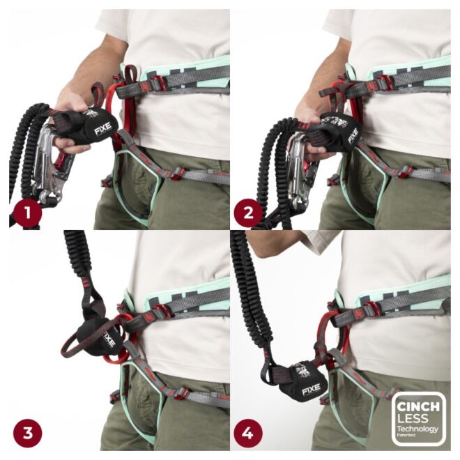 Fixe Ferratum Cinchless set da ferrata