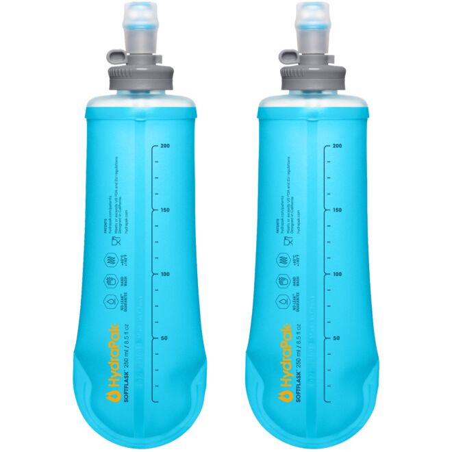 HydraPak SoftFlask 250 ml 2-Pack borracce morbide riutilizzabili