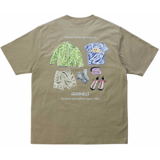 Gramicci Geared Up Tee maglietta uomo
